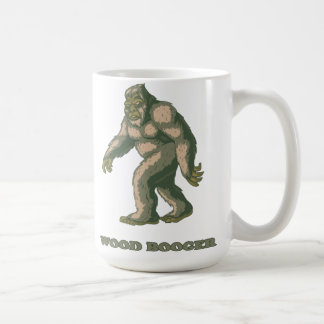 Sasquatch: Caneca de café de madeira do Booger