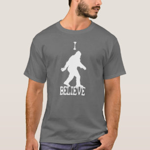 Sasquatch - eu acredito o t-shirt