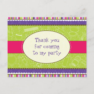 Sassassy Girl Obrigado Cartão