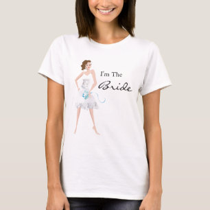 Sassy Bride Camiseta "Sou a Noiva"