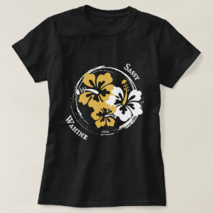 Sassy Wahine Hibiscus Women 's T-Shirt