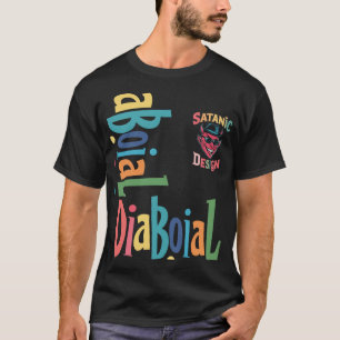 Satanás Design Básico 👕 T-Shirt ✅