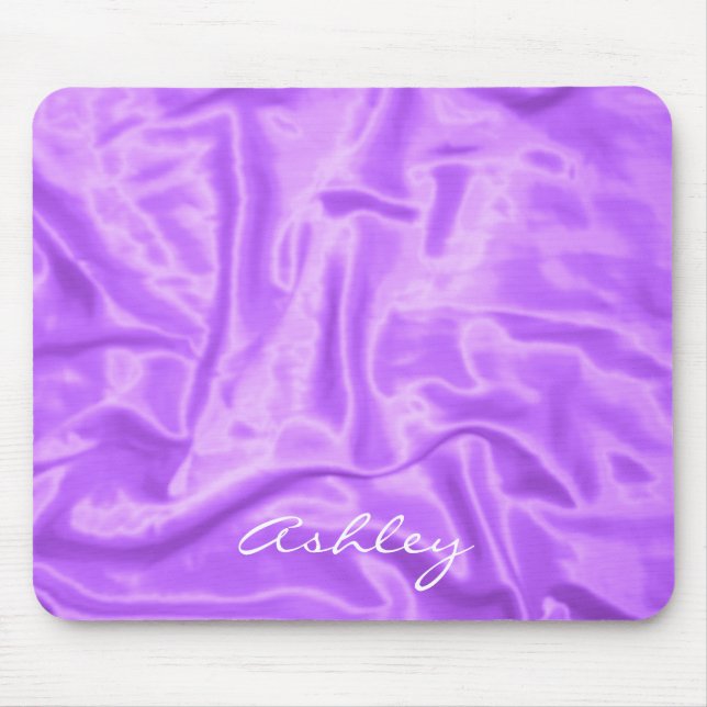 Satin Roxo - Mousepad Computador (Frente)