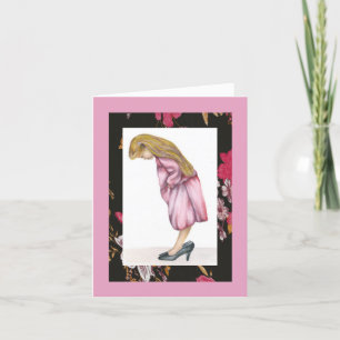 Sátira humorística para o Cartão de Aniversário Ad