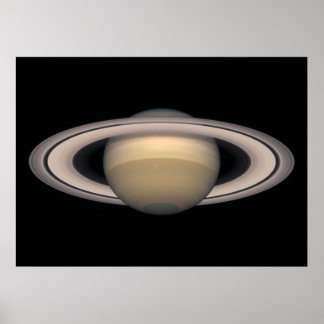 Saturn Huge Poster - Dama Espaço e Astronomia