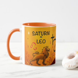 Saturn na caneca de Leo