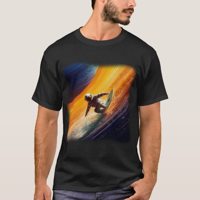 Saturn Surfer T-Shirt (Frente)