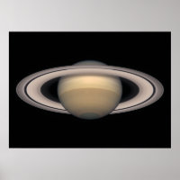Saturno Colossal Poster - Odom espacial e astronôm
