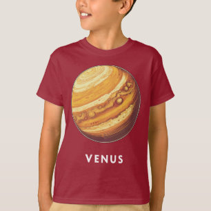 Saturno / Saturno - Camiseta de T-Shirt Planeta Cl