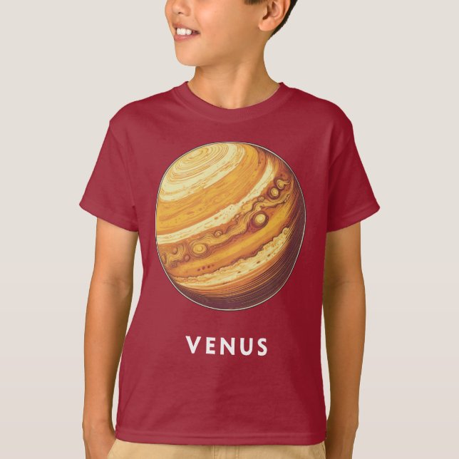 Saturno / Saturno - Camiseta de T-Shirt Planeta Cl (Frente)