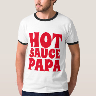 SAUCE PAPA QUENTE MENS PAI T-SHIRTS