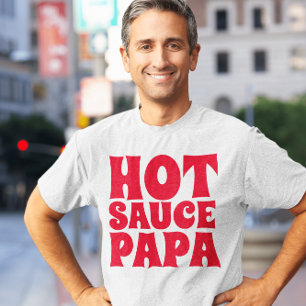 SAUCE PAPA QUENTE MENS PAI T-SHIRTS