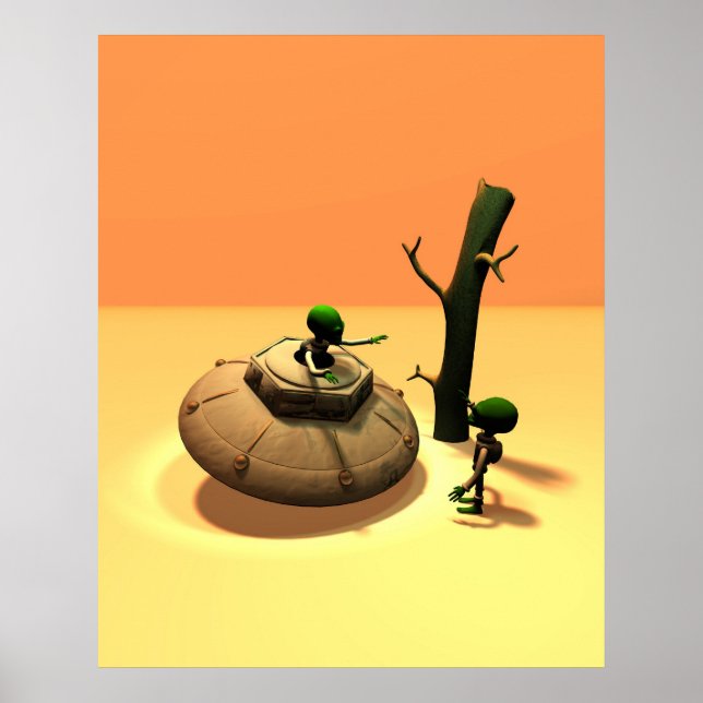 Saucer Buddies 2 Poster (Frente)