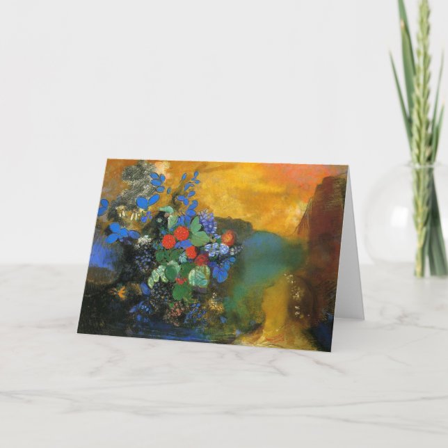 Saudação 123 Cartões - Ofelia Entre as Flores_ (Frente)