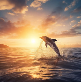 Saudação ao nascer do Sol - Quebra-cabeça Dolphin 