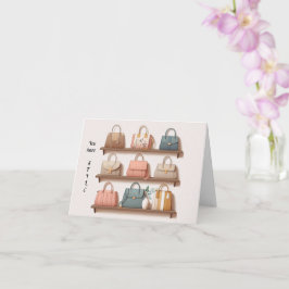 Saudação de Cartão de Alça de Estilo