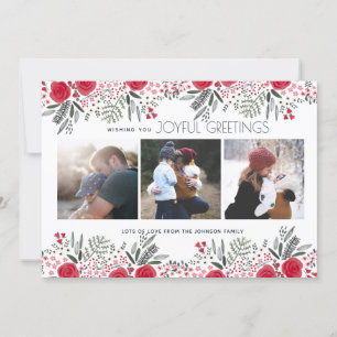 Saudações alegres do Jardim Botânico CARTÃO COM