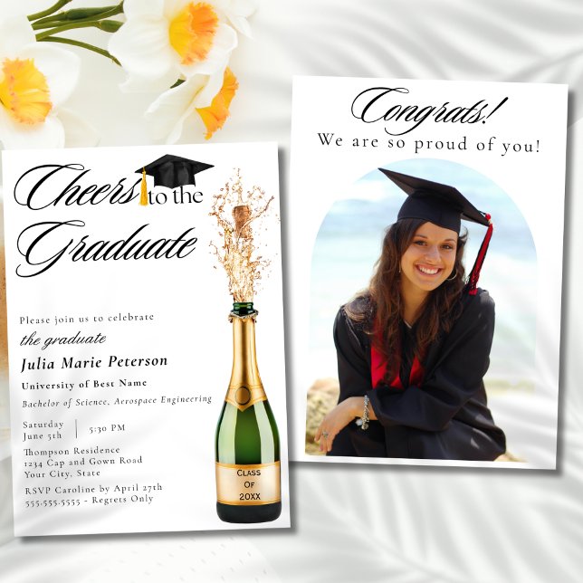 Saudações ao Anúncio de Graduação do Graduado (Criador carregado)