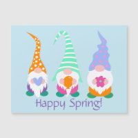 Saudações aos Gnomos Felizes e Primavera