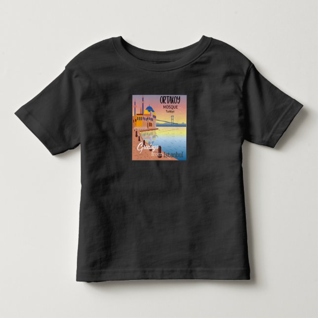 Saudações da Camisa Turca de Istambul (Frente)