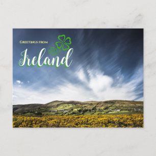 Saudações da Irlanda Cartão Postal Paisagístico