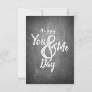 Saudações de aniversário no Chalkboard look