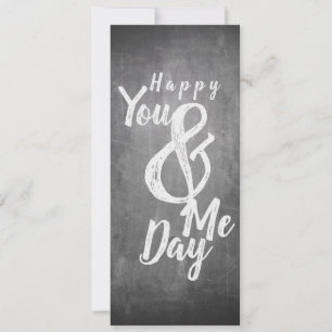 Saudações de aniversário no chalkboard look