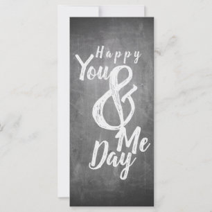Saudações de aniversário no Chalkboard look