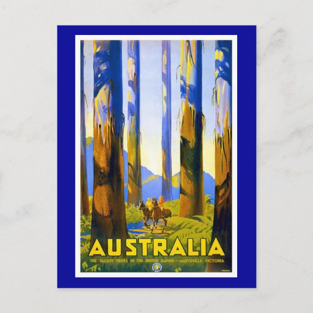 Saudações de Cartão Postal Austrália (Frente)