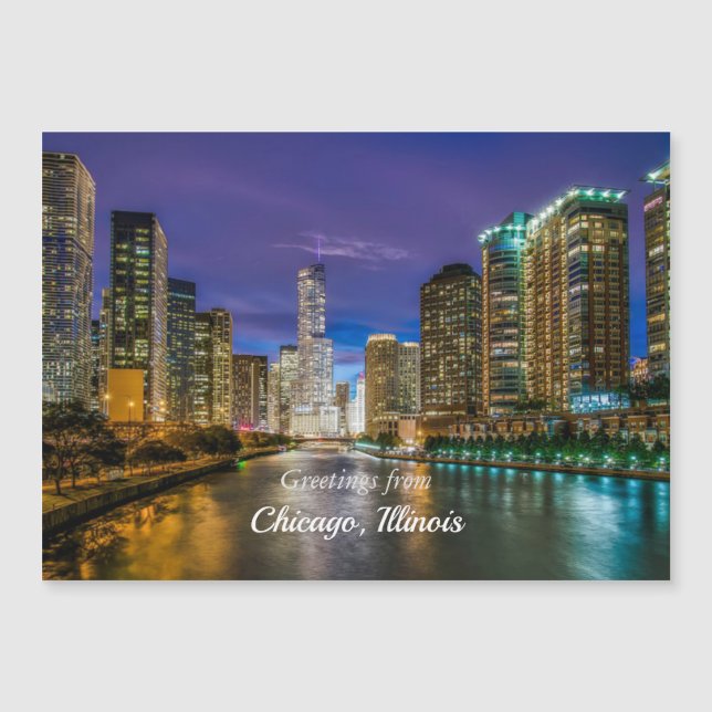 Saudações de Chicago, Illinois (Frente)