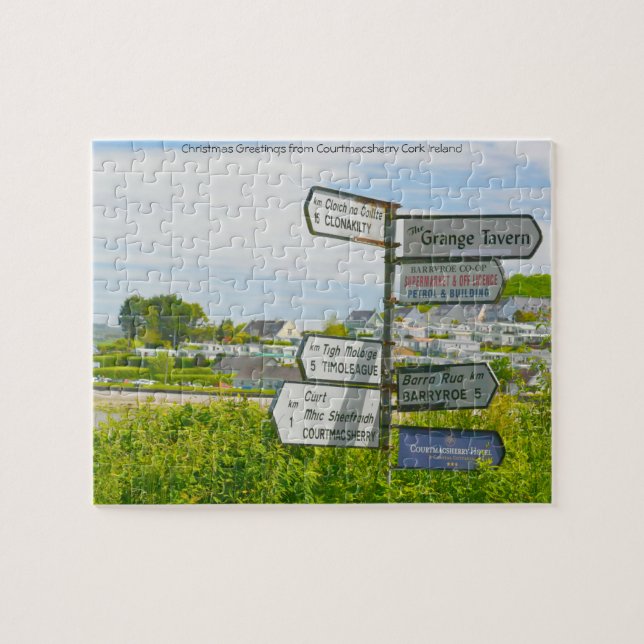Saudações de Courtmacsherry Cork   Quebra-cabeça (Horizontal)