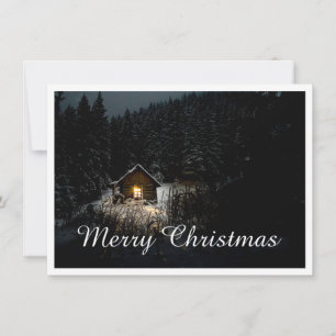 Saudações de Natal com Casa de Bruxa
