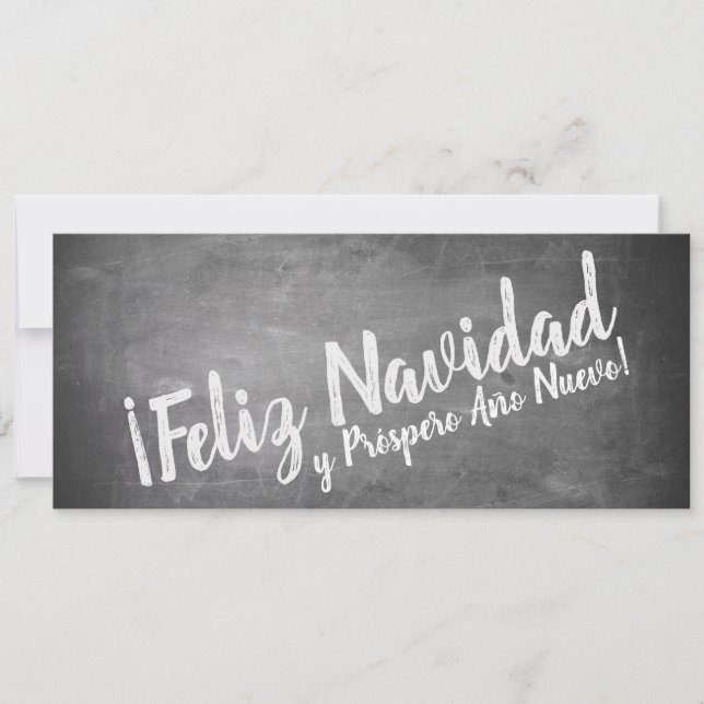 Saudações de Natal no Quadro Negro (Frente)