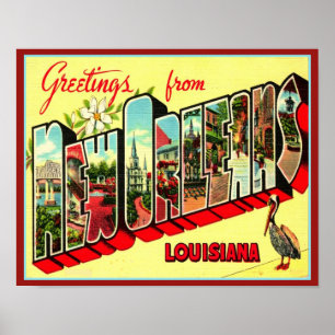 Saudações de Nova Orleans Poster