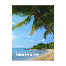 Saudações De Porto Rico - CARTÃO POSTAL