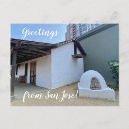 Saudações de San José! Cartão Postal