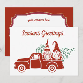 Saudações de Seasons ganham sentimento Natal