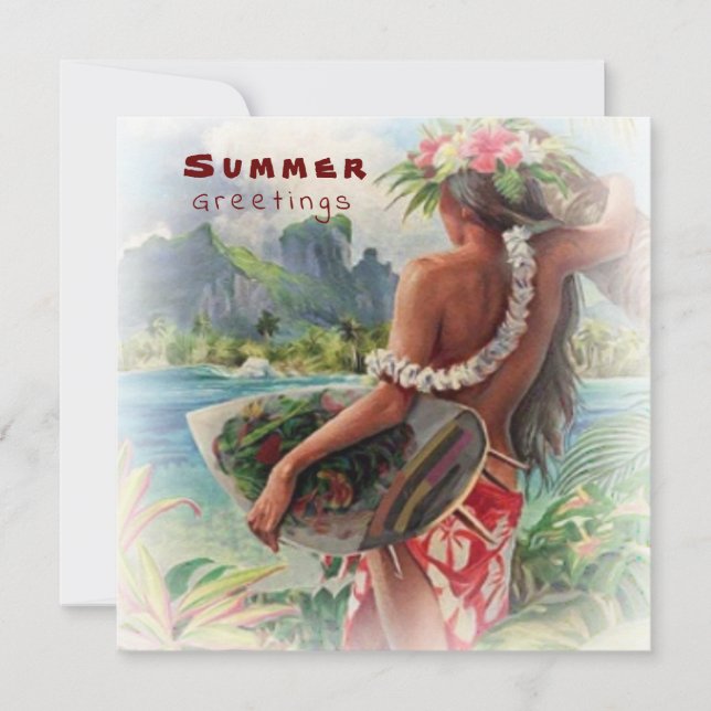 Saudações de Verão (Frente)