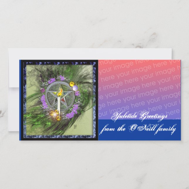 saudações de yuletide (Frente)