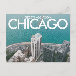 Saudações do Cartão Postal de Chicago