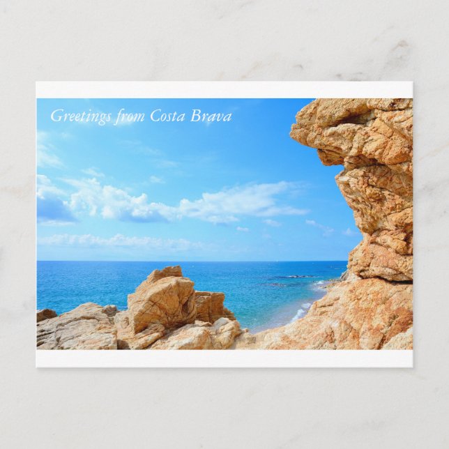 Saudações do cartão postal de férias (Frente)