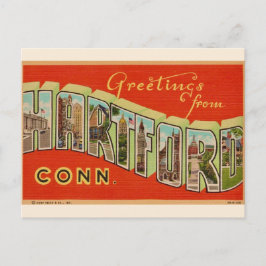 Saudações do cartão postal de Hartford