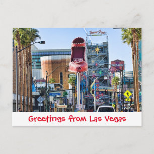 Saudações do cartão postal de Las Vegas