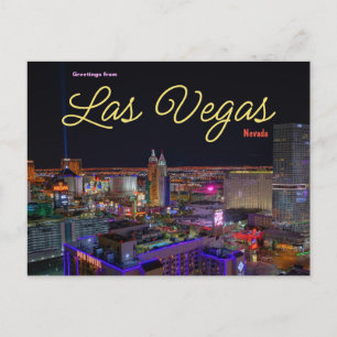 Saudações do cartão postal de Las Vegas Nevada