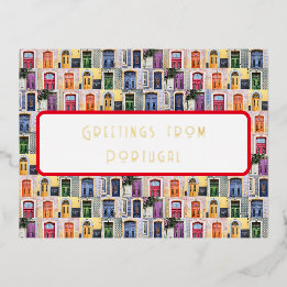 Saudações do Cartão Postal de Portugal