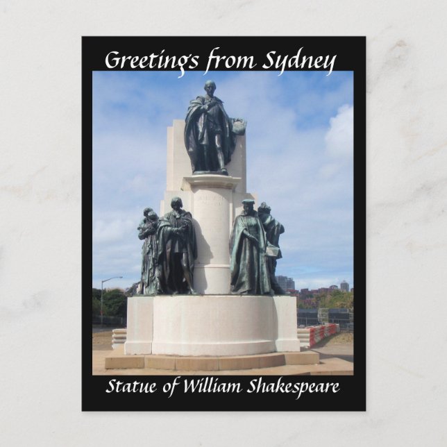 Saudações do cartão postal de Sydney (Frente)