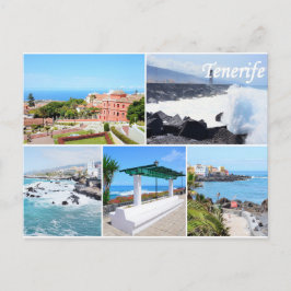 Saudações do cartão postal de Tenerife