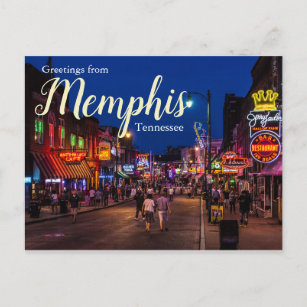 Saudações do cartão postal Memphis Tennessee