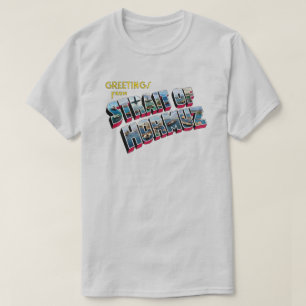 Saudações do Estreito de Ormuz Camiseta