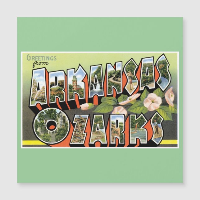 Saudações dos Ozarks! (Frente)